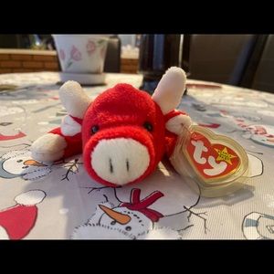 Snort The Bull beanie baby